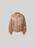 Anine Bing Blouson mit Eingrifftaschen in Dunkelgruen, Größe M