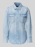 G-Star Raw Slim Fit Jeansbluse mit Brustpattentaschen Modell 'Western ...