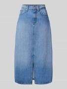 Tommy Hilfiger Jeansrock im 5-Pocket-Design in Jeansblau, Größe 34