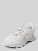 Lacoste Sneaker mit Label-Print Modell 'NEO' in Hellgrau, Größe 41