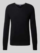 Christian Berg Men Strickpullover aus reinem Kaschmir in Black, Größe ...