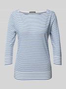Windsor Longsleeve mit 3/4-Arm in Royal, Größe 36