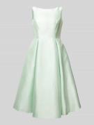 Adrianna Papell Cocktailkleid mit Kellerfalten in Hellgruen, Größe 38