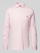 Polo Ralph Lauren Slim Fit Freizeithemd mit Haifischkragen in Pink, Gr...