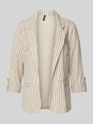 Vero Moda Loose Fit Kurzblazer aus Viskose-Leinen-Mix Modell 'JESMILO'...