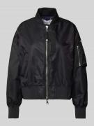 Blonde No. 8 Bomberjacke mit Zweiwege-Reißverschluss in Black, Größe 3...