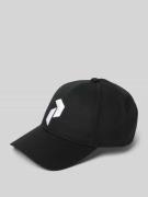 PEAK PERFORMANCE Cap mit Logo-Stitching und verstärktem Schirm in Blac...