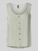 Vero Moda Regular Fit Blusentop aus reiner Viskose Modell 'BUMPY' in S...