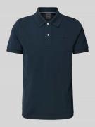 Geox Regular Fit Poloshirt mit Polokragen in Marine, Größe L