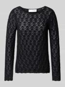 Selected Femme Strickpullover mit Rundhalsausschnitt Modell 'NIVA' in ...