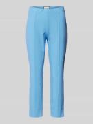 SEDUCTIVE Skinny Fit Caprihose mit fixierten Bügelfalten in Ocean, Grö...
