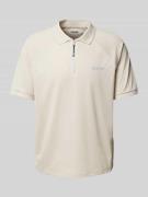 Guess Activewear Regular Fit Poloshirt mit Reißverschluss Modell 'JAIS...