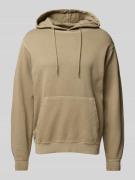 Jack & Jones Hoodie mit Känguru-Tasche Modell 'CHARGE FADED' in Beige,...