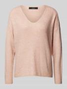 Vero Moda Regular Fit Strickpullover in Melange Modell 'CREWLEFILLE' i...