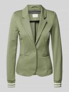 Kaffe Blazer mit Knopfverschluss Modell 'KINNIE' in Khaki, Größe S