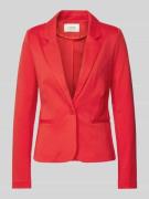 B.Young Blazer mit Paspeltaschen in Rot, Größe 42