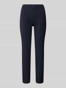 Raffaello Rossi Skinny Fit Hose mit breitem Bund in Marine, Größe 34