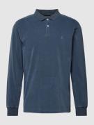 Marc O'Polo Longsleeve mit Polokragen in Dunkelblau, Größe L