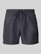 Calvin Klein Underwear Badehose mit Label-Stitching in Black, Größe L