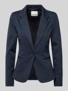 ICHI Slim Fit Blazer mit Paspeltaschen Modell 'KATE' in Marine, Größe ...