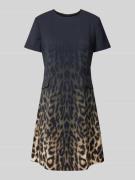 Marc Cain Minikleid mit Rundhalsausschnitt in Black, Größe 40