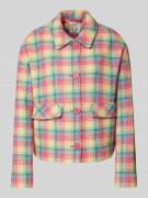 Fuchs Schmitt Jacke mit Umlegekragen in Pink, Größe 48