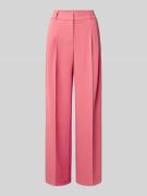 Christian Berg Woman Selection Flared Anzughose mit Bundfalten in Pink...