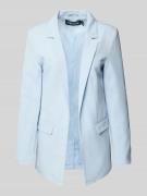 Pieces Loose Fit Longblazer mit Pattentaschen Modell 'BOZZY' in Hellbl...