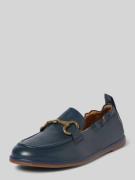 Marc O'Polo Loafer mit Trensen-Schnalle in Marine, Größe 37