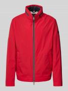 bugatti Jacke mit Zweiwege-Reißverschluss in Rot, Größe 58