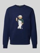 Polo Ralph Lauren Sweatshirt mit Polo Bear Print und Rundhalsausschnit...