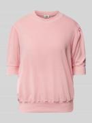 Drykorn Sweatshirt mit 1/2-Ärmel Modell 'SMELA' in Rose, Größe L