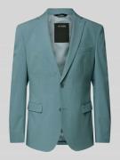 s.Oliver BLACK LABEL Slim Fit Sakko aus Stretch-Twill in Aqua, Größe 4...