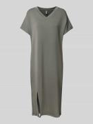 Soyaconcept T-Shirt-Kleid mit Kappärmeln Modell 'BANU' in Khaki, Größe...