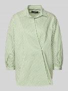 Weekend Max Mara Relaxed Fit Wickelbluse aus Baumwoll-Seiden-Mix Model...