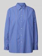 Polo Ralph Lauren Regular Fit Hemdbluse mit Kentkragen in Blau, Größe ...