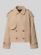 Vero Moda Regular Fit Trenchcoat mit verkürztem Schnitt Modell 'CHLOE'...