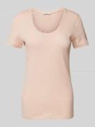 Marc O'Polo Shaped Fit T-Shirt aus reiner Baumwolle in Altrosa, Größe ...