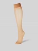 JOOP! Collection Socken mit Label-Stitching in Beige, Größe 35-38