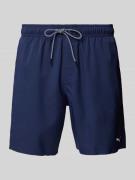 PUMA Regular Fit Badehose mit Reißverschlusstasche in Marine, Größe L