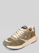 Blauer USA Sneaker mit Kontrastbesatz Modell 'RAYO' in Oliv, Größe 41
