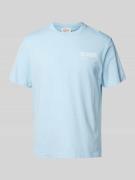 MC2 Saint Barth T-Shirt mit Label-Print in Bleu, Größe S