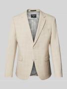 Strellson Regular Fit Anzugsakko mit Pattentaschen in Beige, Größe 102