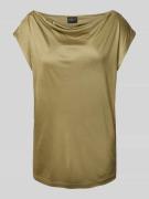 s.Oliver BLACK LABEL Loose Fit Shirt aus glänzender Viskose mit Wasser...