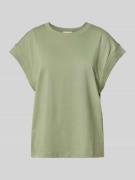 s.Oliver RED LABEL Relaxed Fit T-Shirt aus reiner Baumwolle in Khaki, ...