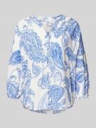 Emily Van den Bergh Regular Fit Tunika mit 3/4-Arm in Weiss, Größe 36