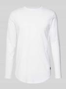 Jack & Jones Longsleeve mit geripptem Rundhalsausschnitt Modell 'ENOA'...