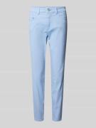 s.Oliver RED LABEL Slim Fit Stoffhose aus Baumwoll-Mix in Hellblau, Gr...