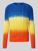 Polo Ralph Lauren Strickpullover mit gerippten Abschlüssen in Gold, Gr...