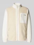 The North Face Sweatjacke mit Label-Stitching Modell 'Yumiori' in Offw...